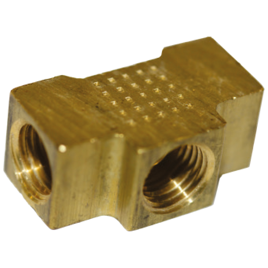 Raccord 3/16 X 3 Voie Fe Melle
