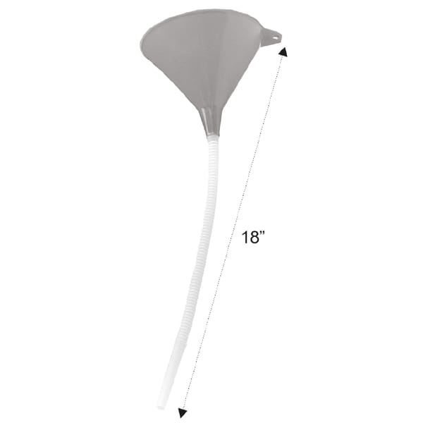 Entonnoir Avec Tuyau Fle X 18''
