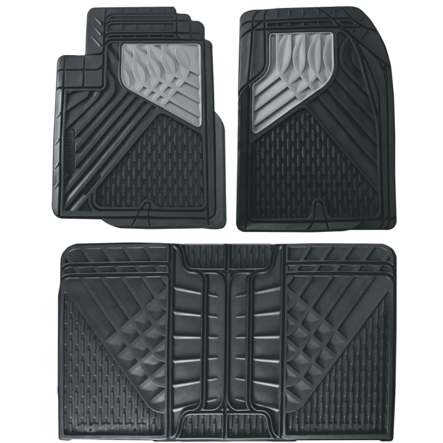 Ens.4 Tapis Noir Camion/ Vus