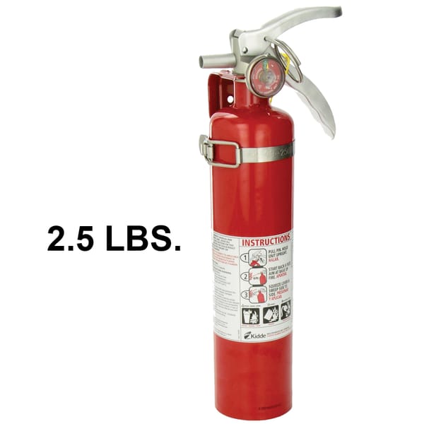 Extincteur Poudre (A-B-C) 2.5L