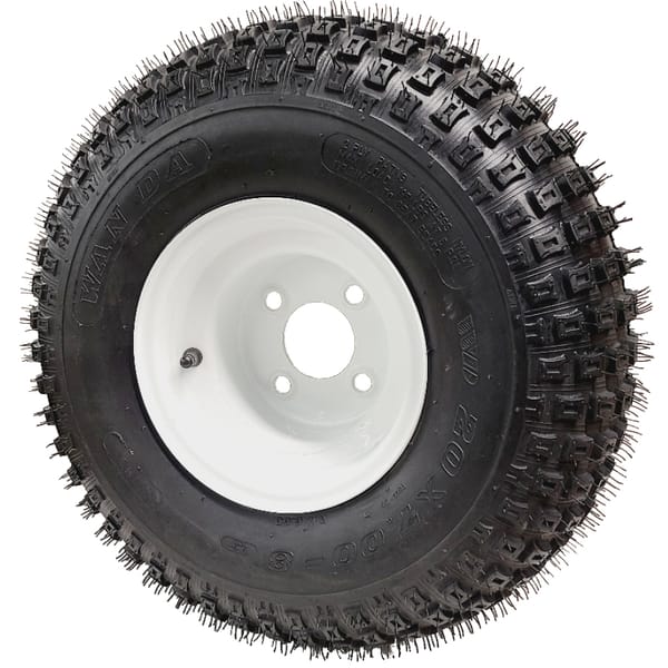 Roue Et Pneu 20X7X8 Mont E 4tr