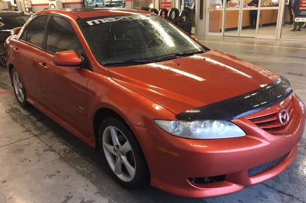 D. Capot, Mazda 6 2004-20 08