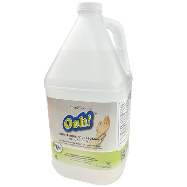 Liq,hydro-Alcool. Pomme 4 Litre70%