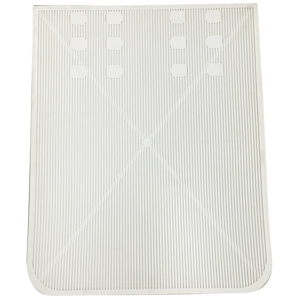 Garde-Boue Blanc 24''x30 1/4''