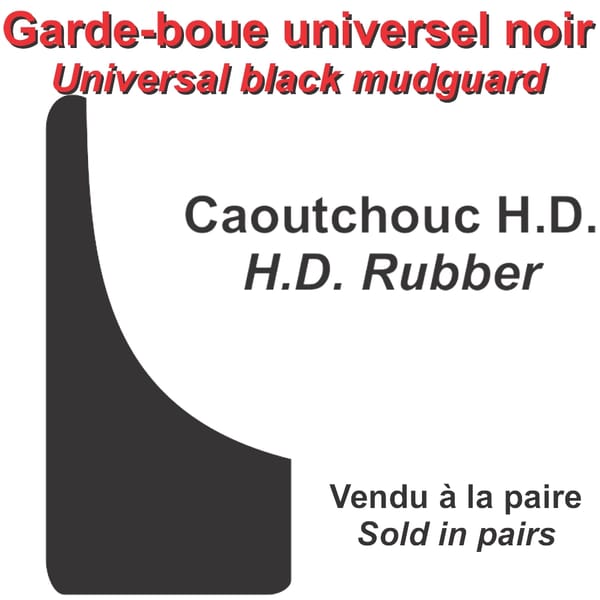 Garde Boue 12''x36''