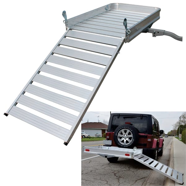 Panier Avec Rampe En Alu Minumramp / 49''x29''1/2X4