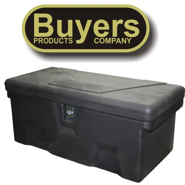 Coffre Pr Bte P/Up,noir, Polyme