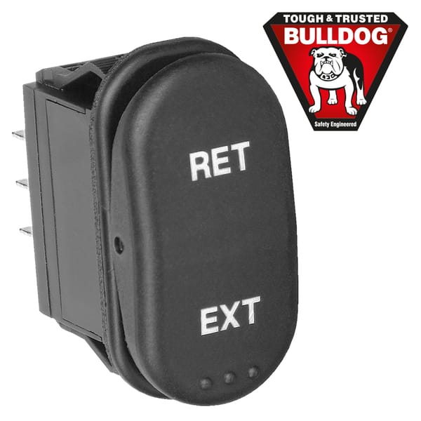 Interrupteur Remp. Verin, Ext/Ret