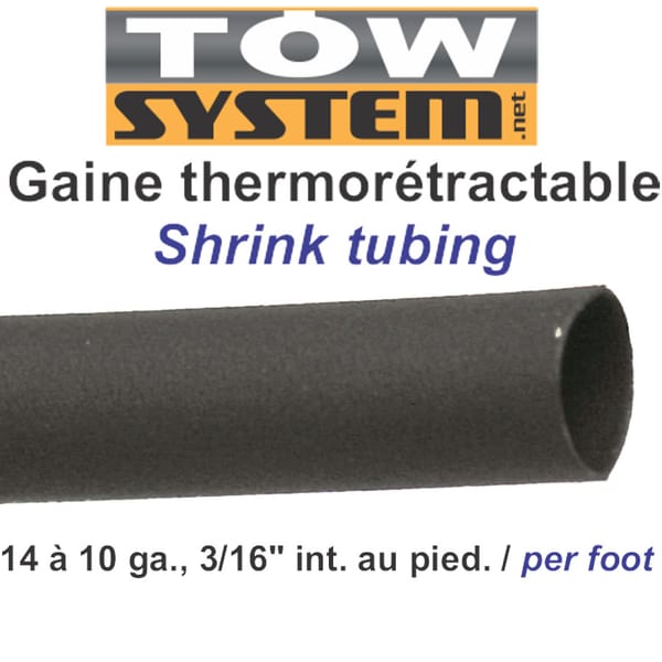 Gaine Thermo,3/16'',14-10 G,pied