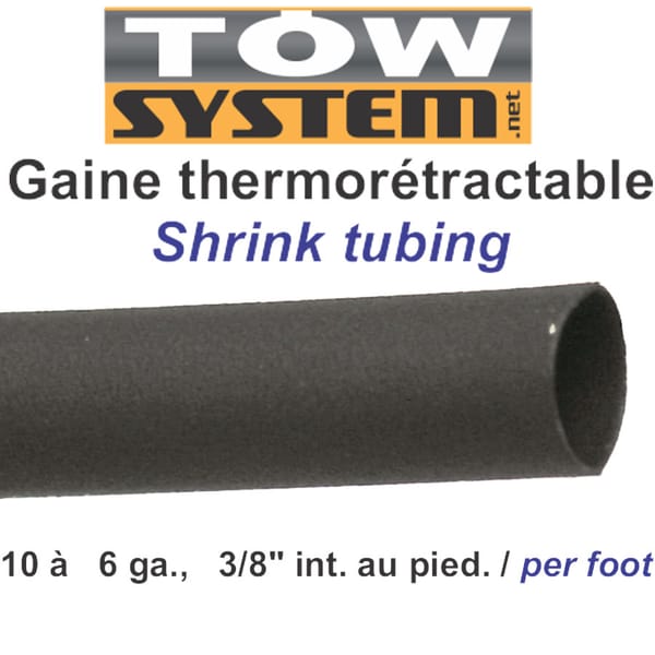 Gaine Thermo,3/8'',10-6ga ,pied