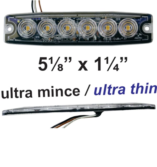 Avertisseur Led Ambre Cl Ass1