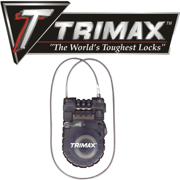 Trimax,cadenas A Combina Ison3 Chiffres, Cable Re