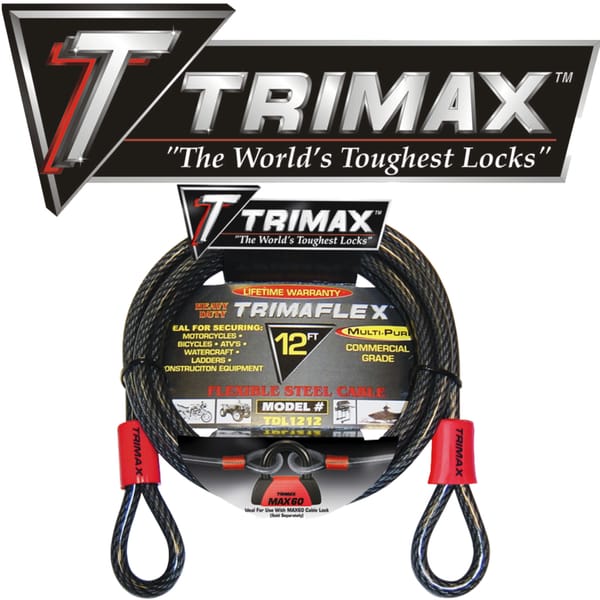 Cable Securite 12'x12mm Trimax