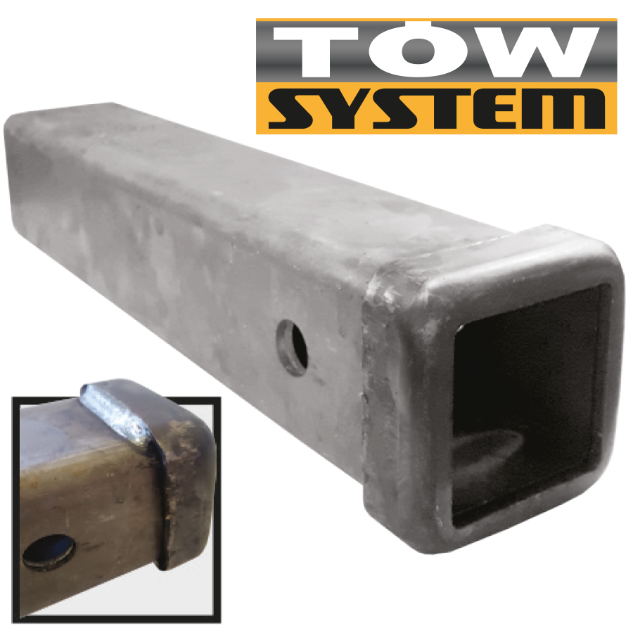 Receveur 2''x2'', 6''long (Soude)3/16'' Epaisseur