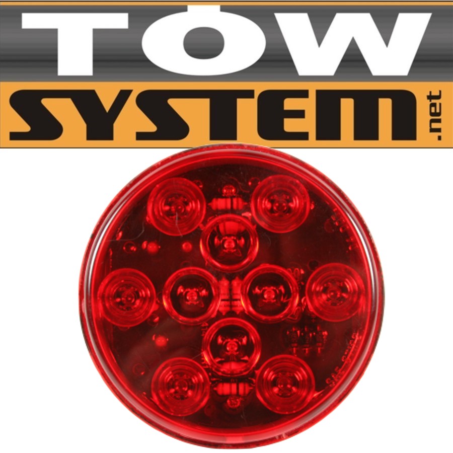 Led 4'' Ronde Scelle Roug E