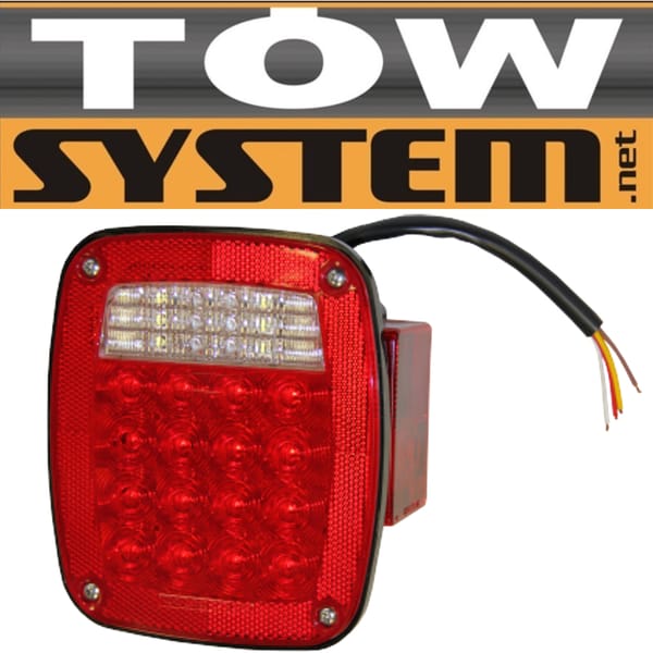 Lum. Led /Jeep/6-3/4X6-1/ 4droit