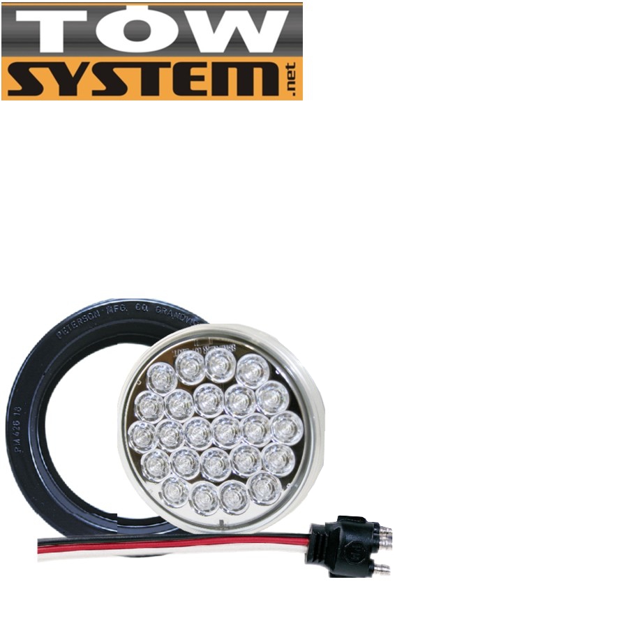 Lumiere Recule Rond 4'' 2 4 Led