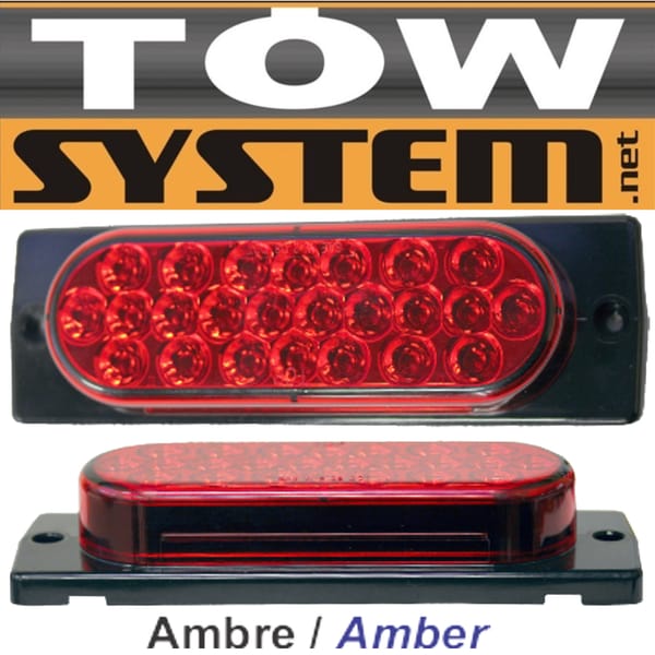 Lumiere Et Supp.6''oval A Mbre