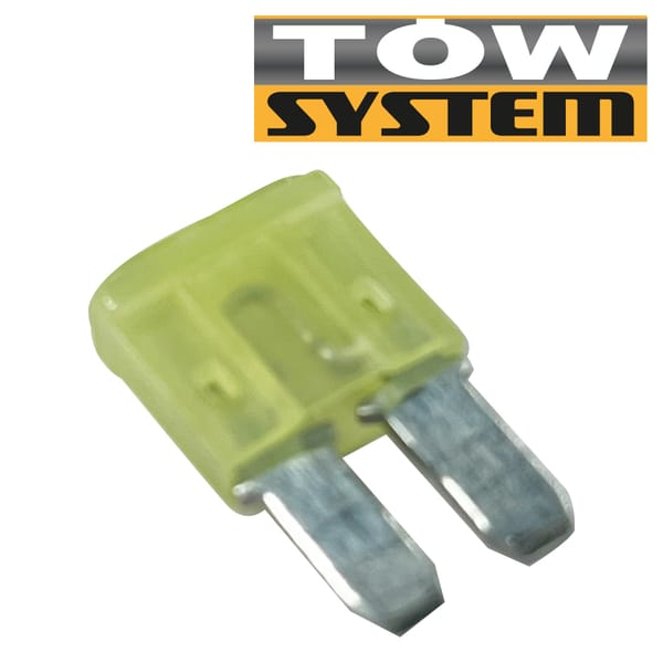 Micro Fuse, 20 A (Pqt 10)jaunemicro 2