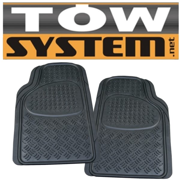 Ens.2 Tapis Avant Caout. , Noiravant 28''x 18''