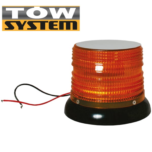 Gyrophare Fixe,led,6.5''x 5''haut