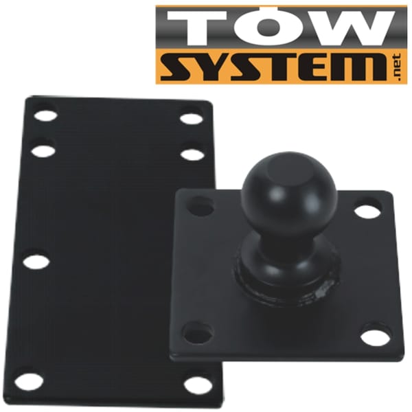 Boule 1'' Pour Anti-Sway/ Plaque