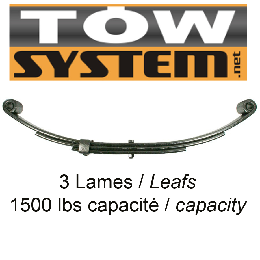 Ressort 3L,1500lbs,25.25 '' ,una-217,*072-023-00*