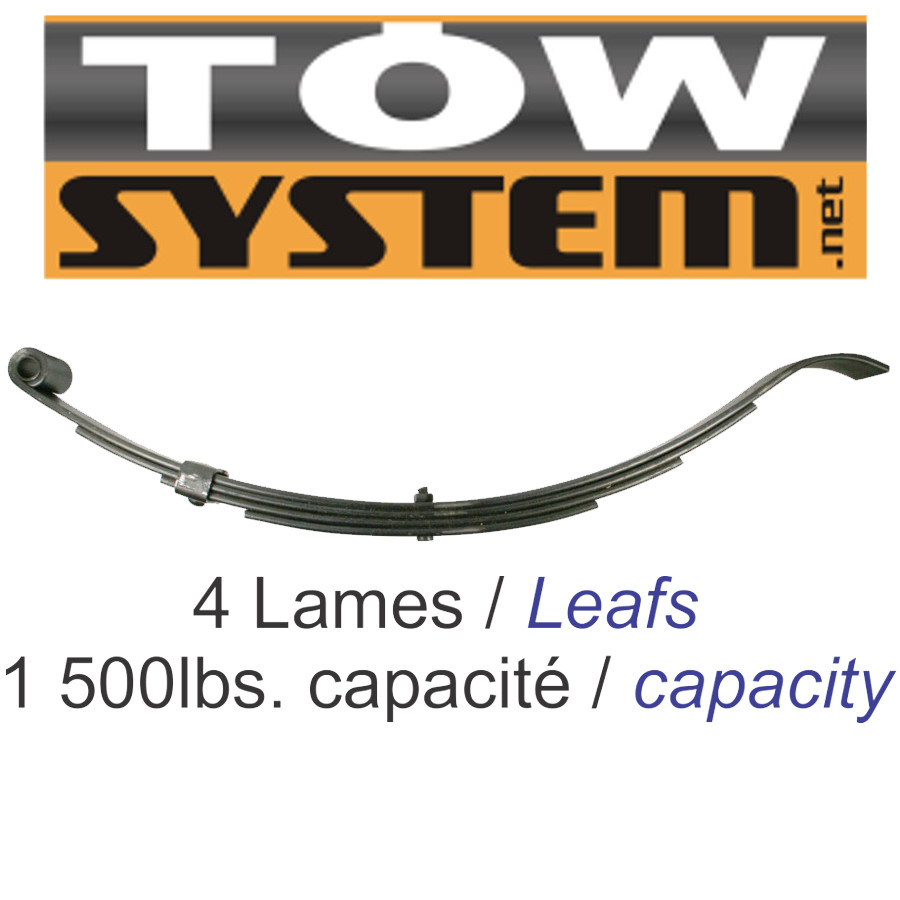 Ressort 4L,1500lb,slippe Una-229, * 072-029-00 *