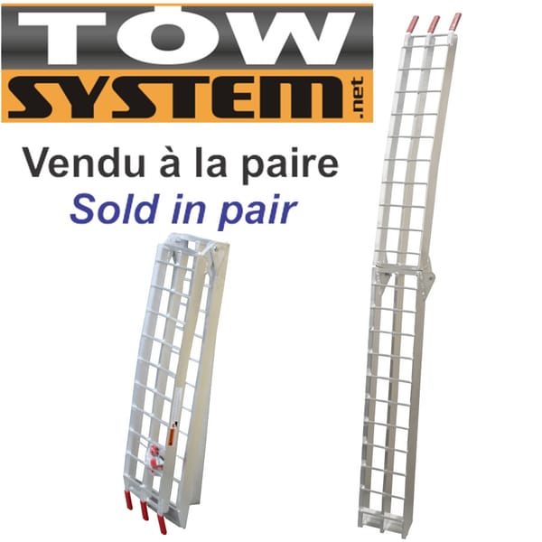 Rampe 12''x89''pliante (2) 1500 L