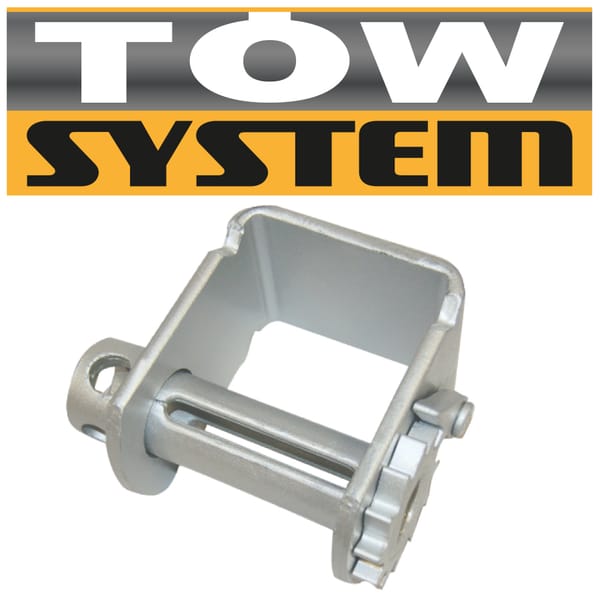 Treuil Zinc Standard Pou Rrail En U, Wll 5500lbs
