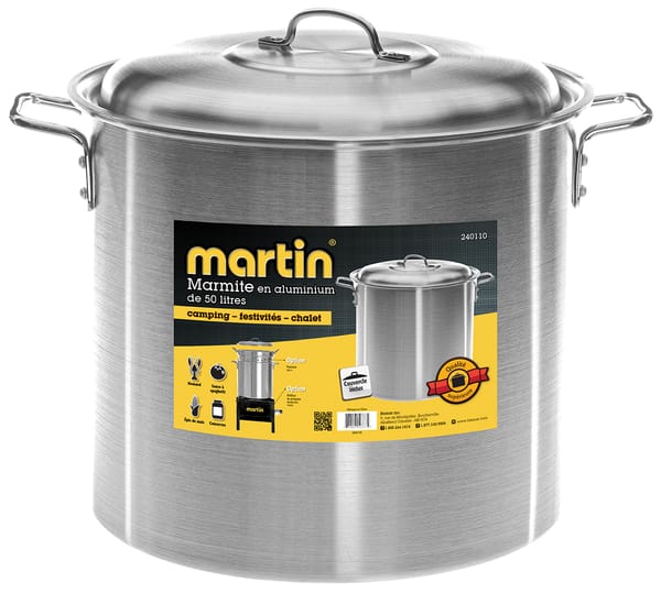 Marmite En Aluminium 50 Litres