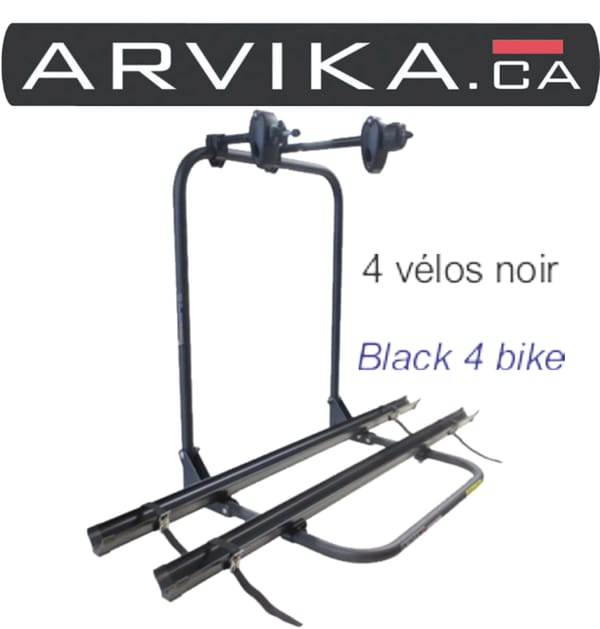 Base Pour 4 Velos Noirs