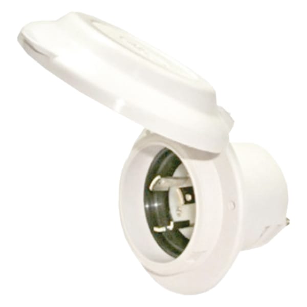 Prise Alim. 30A Contour Blanc