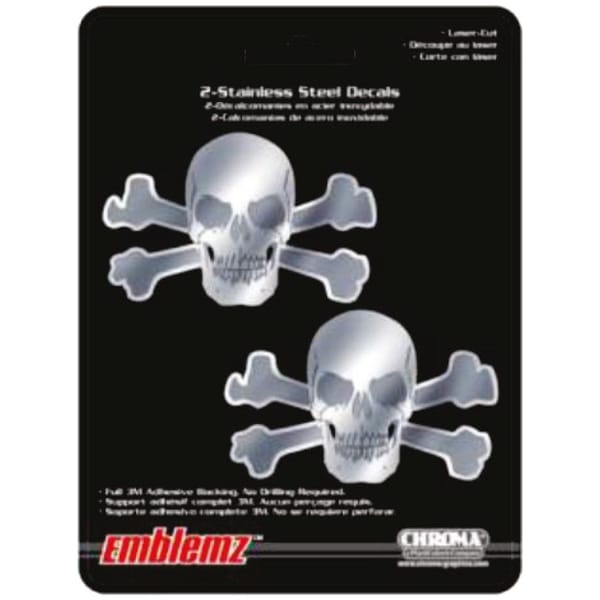 Autocollant Tete De Mort (2)
