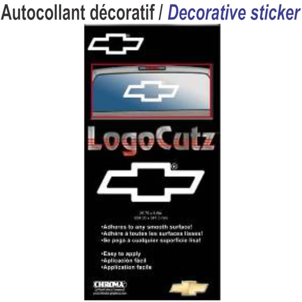 Autocollant Chevrolet 26 ''x9.5''