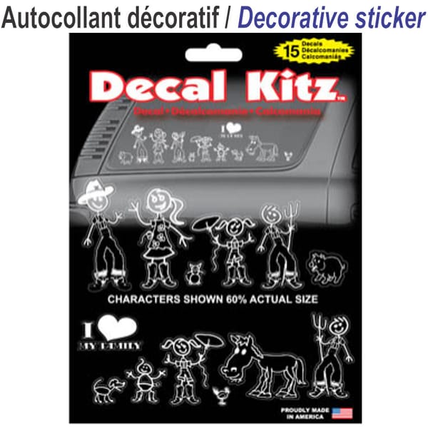 Autocollant Famille