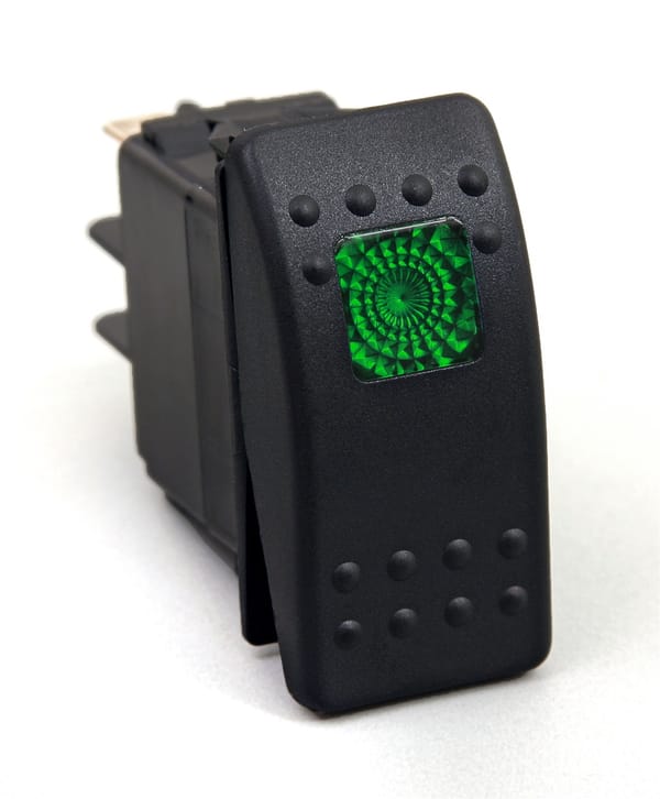 Interrupteur Vert Daysta R20amp