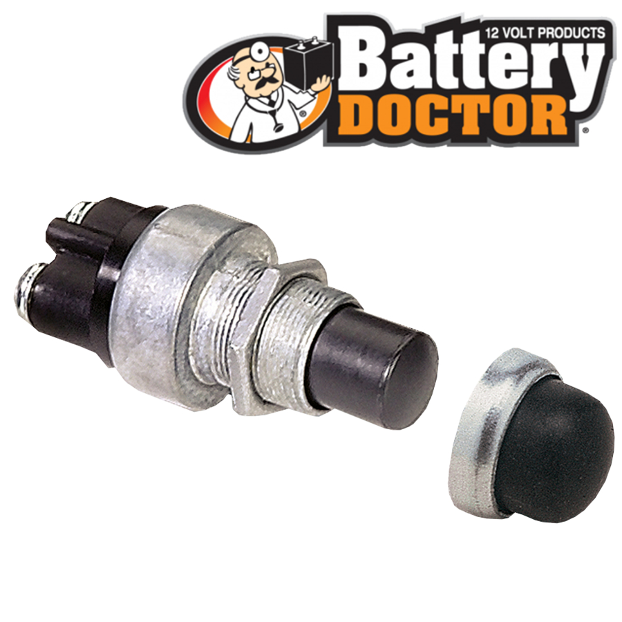 Interr. Poussoir 16amp,12 V
