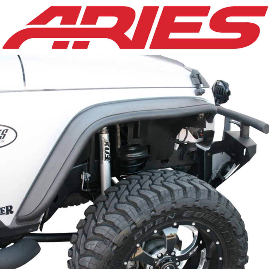 Contour D'ailes Pour Jee P Noiravant Wrangler 07-