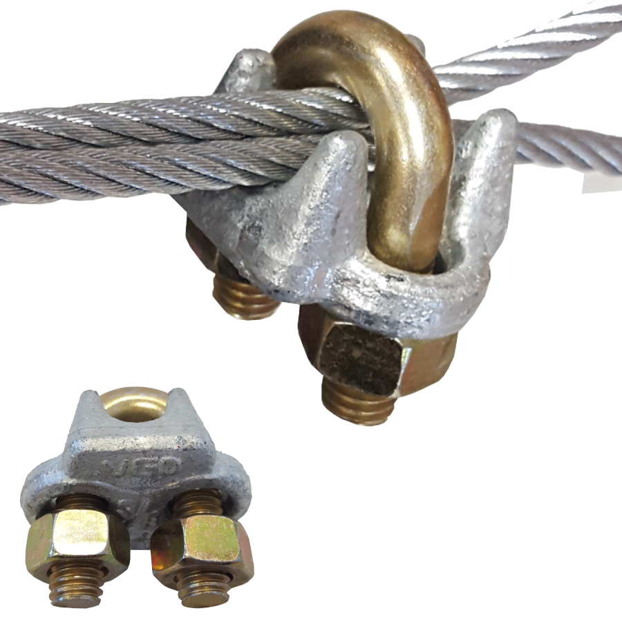 Serre Cable Galvanise 5/ 8''