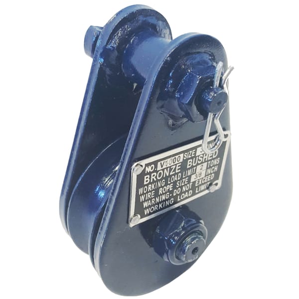 V4000 Poulie Renvoi 3/8'' 3''