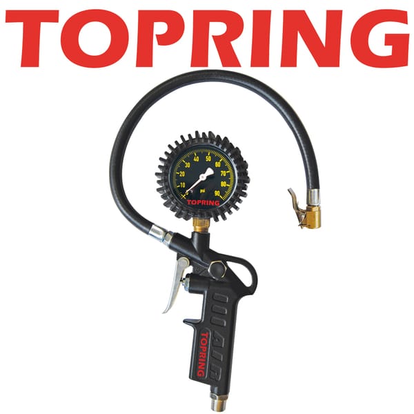 Jauge A Cadran Avec Poig Nee Attache 15'' 0-90 Psi