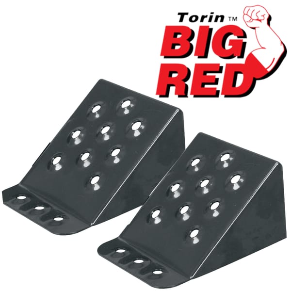 Cale De Roues Metal 9''x9 '' Pair