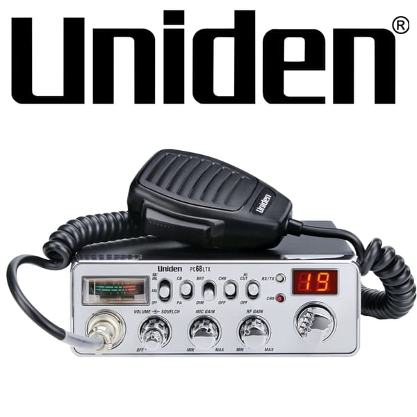 Uniden Radio Cb Chrome F Ormat Camionneur