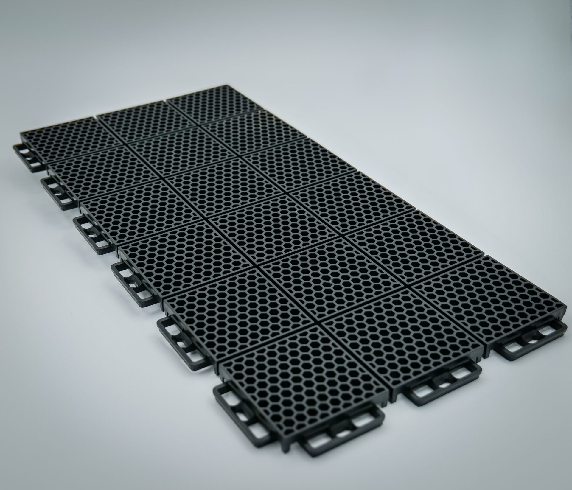 Plancher Modulaire Noir Pqt 24 = 27 Pied Carre