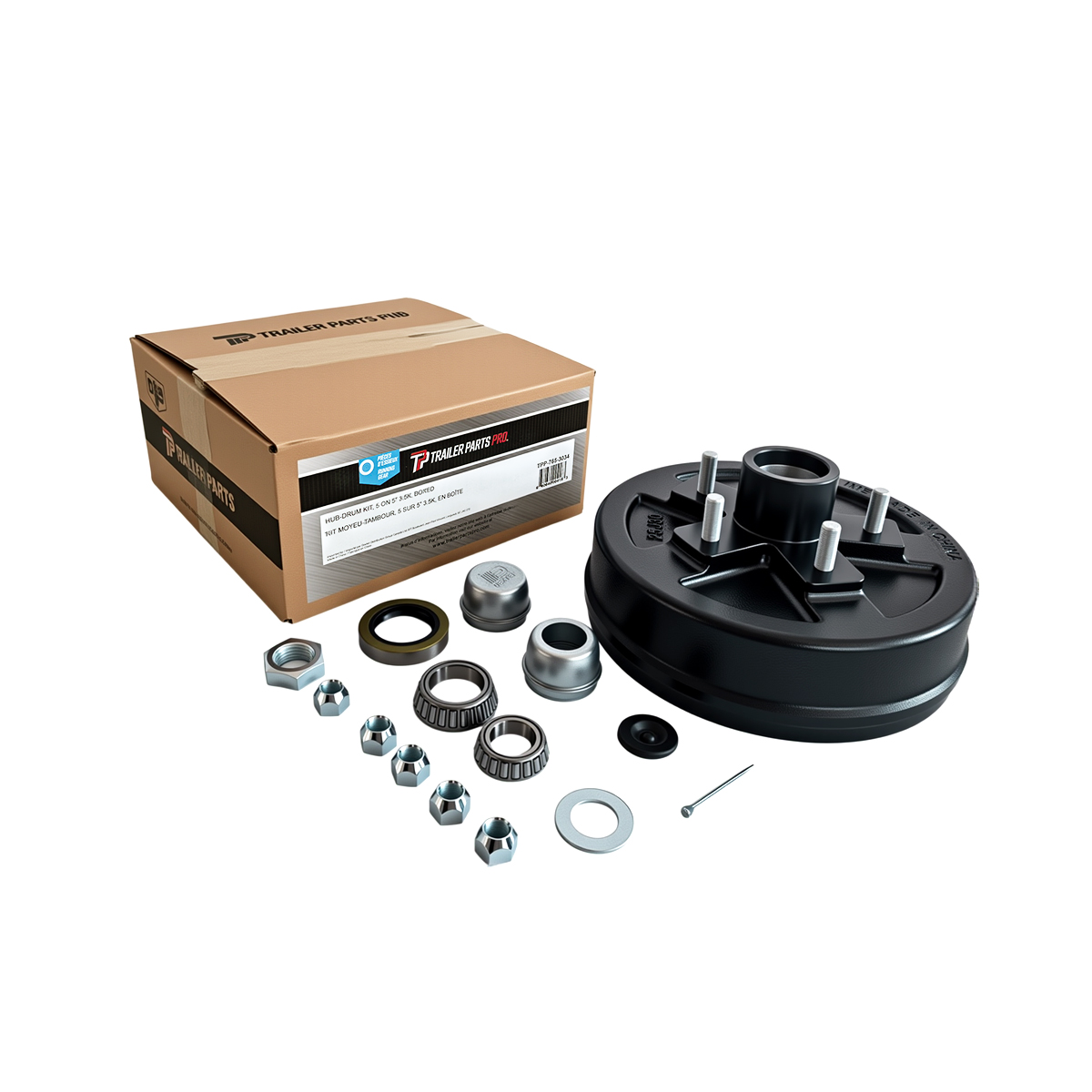 Kit Moyeu-Tambour, 5 / 5 » 3.5K, Emballé
